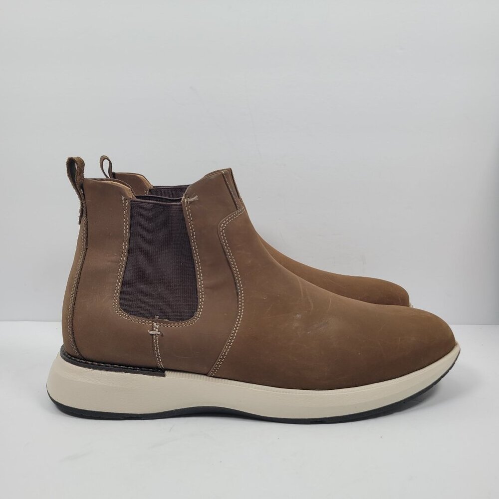 Johnston & Murphy Felder Chelsea Men's Brown Boots 20-4272 US Size 12M NWOT